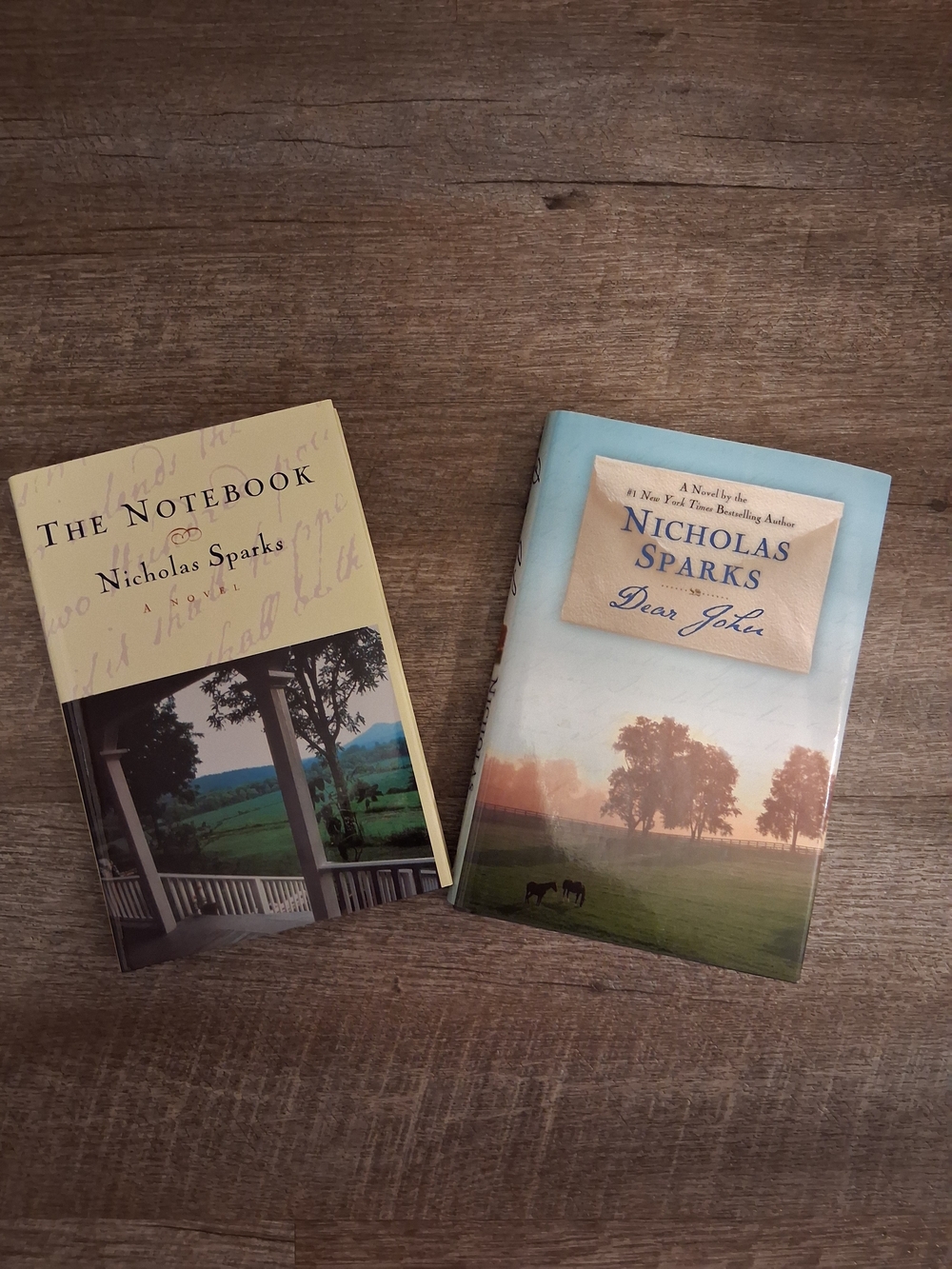 Nicholas Sparks Hardcover Bundle. "The Notebook" & "Dear John"